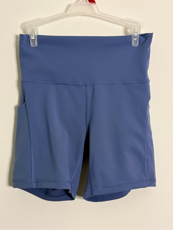 lululemon athletica Pants - {Lululemon}-Size 4-High-Rise Performance Women's Shorts in Dusty Blue